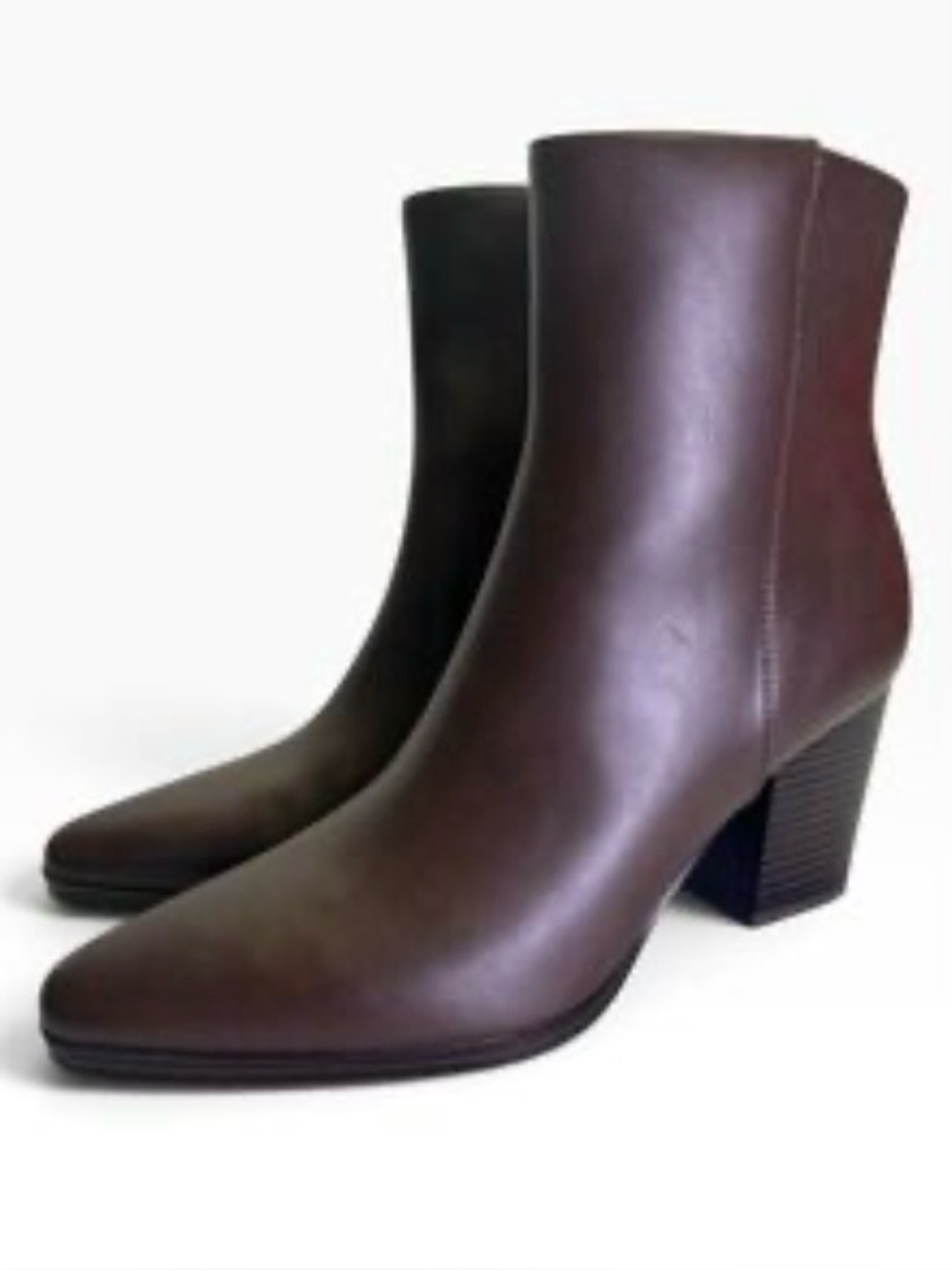 NEW-Unisa chocolate brown ankle booties